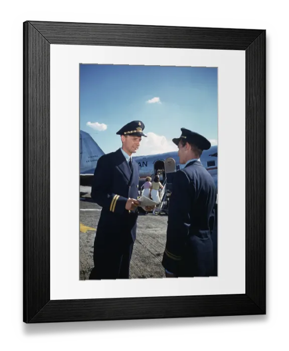 Framed Print : American Airlines 1950 Framed Print : American Airlines 1950
