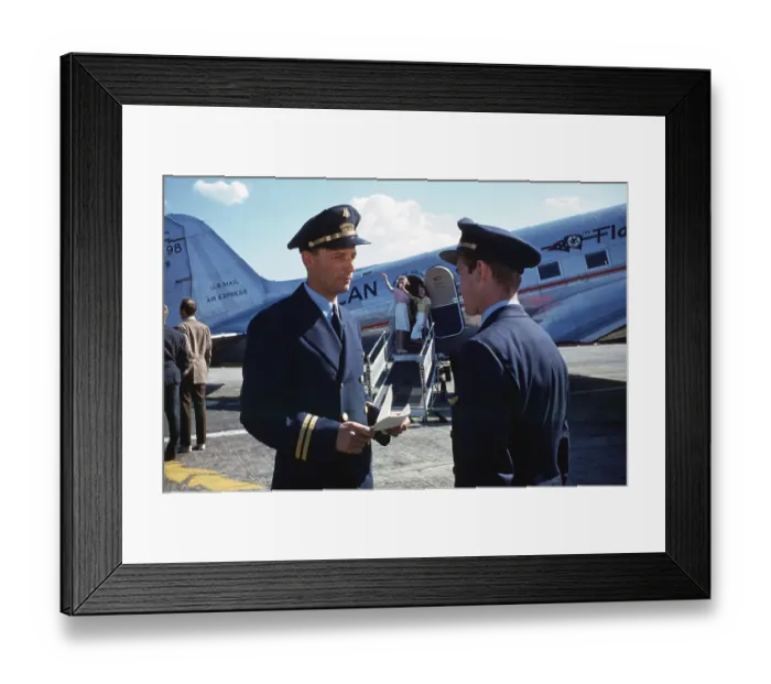 Framed Print : American Airlines 1950