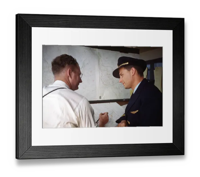 Framed Print : American Airlines 1950 Framed Print : American Airlines 1950