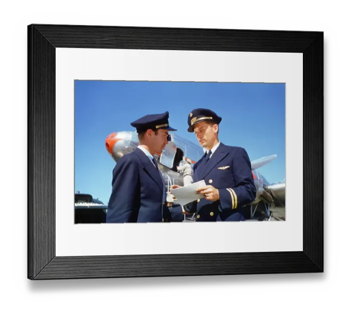 Framed Print : American Airlines 1950 Framed Print : American Airlines 1950
