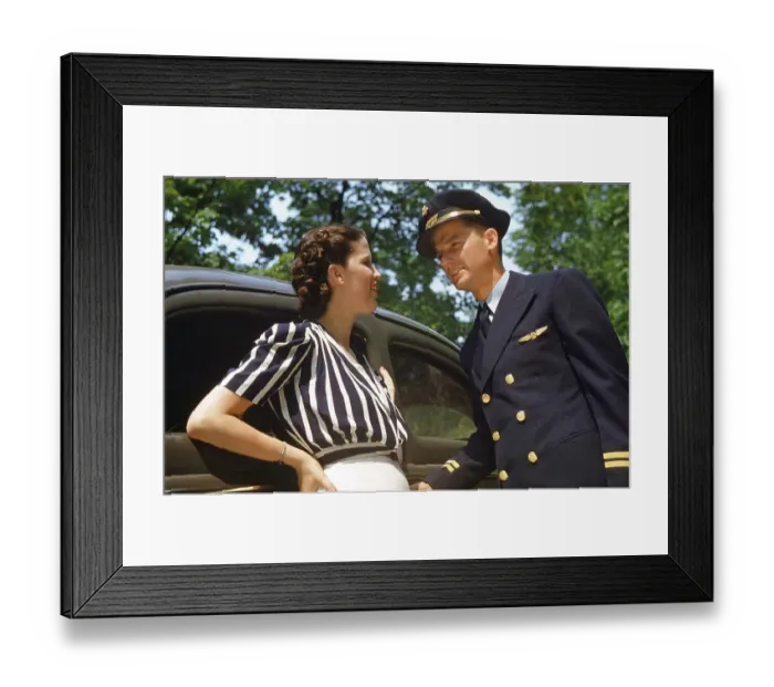 Framed Print : American Airlines 1950 Framed Print : American Airlines 1950