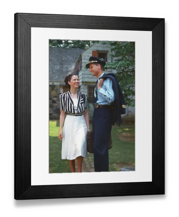 Framed Print : American Airlines 1950 Framed Print : American Airlines 1950
