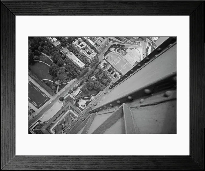 Framed Print : Eiffel Tower, 1950 Framed Print : Eiffel Tower, 1950