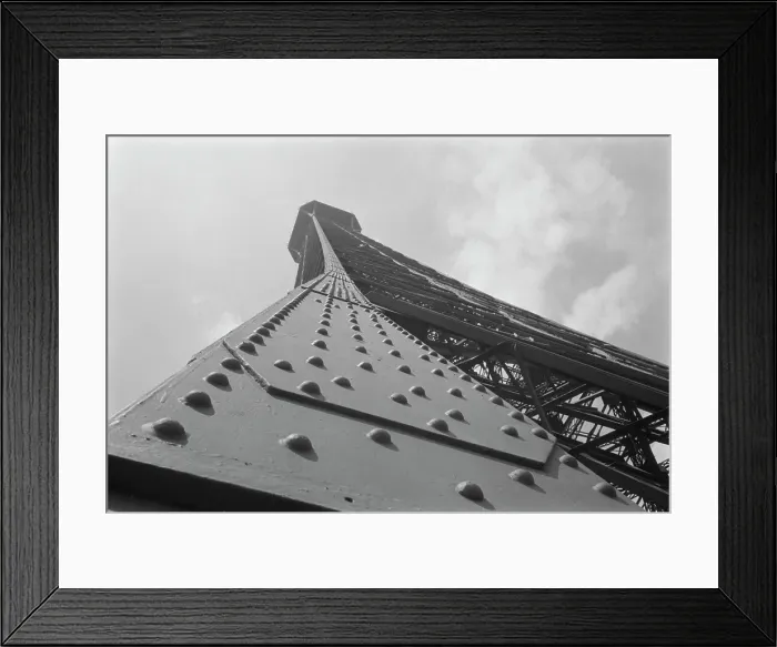 Framed Print : Eiffel Tower, 1950 Framed Print : Eiffel Tower, 1950