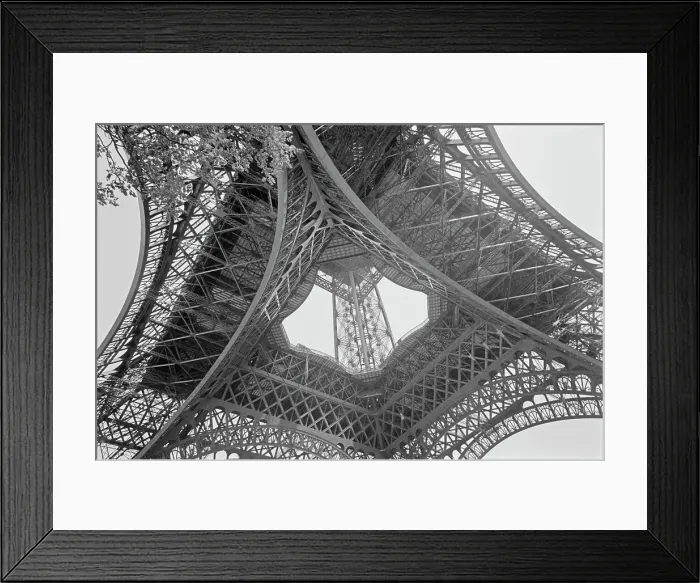 Framed Print : Eiffel Tower, 1950 Framed Print : Eiffel Tower, 1950