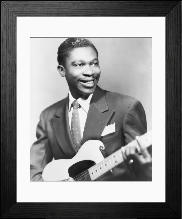 Framed Print : BB King Portrait Framed Print : BB King Portrait