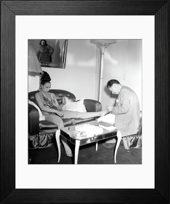 Framed Print : Josephine Baker