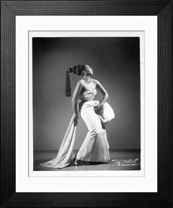 Framed Print : Josephine Baker Portrait Session Framed Print : Josephine Baker Portrait Session