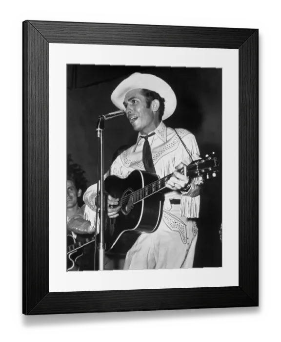 Framed Print : Hank Williams Framed Print : Hank Williams
