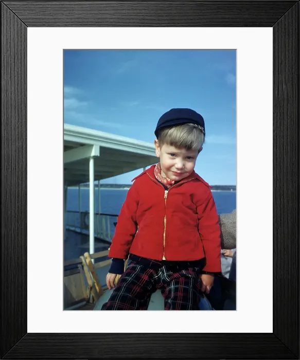 Framed Print : 50's Boy In Red Jacket Framed Print : 50's Boy In Red Jacket