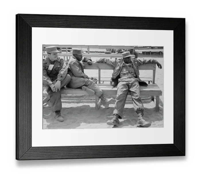 Framed Print : Korean War Framed Print : Korean War