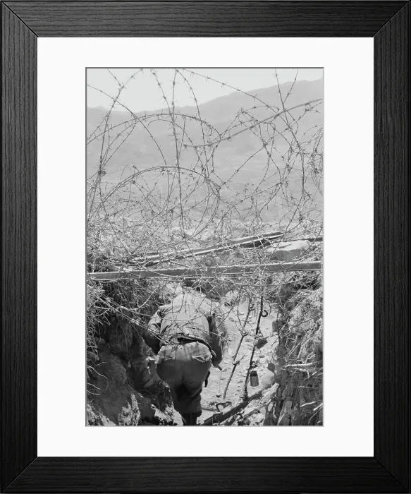 Framed Print : Korean War Framed Print : Korean War