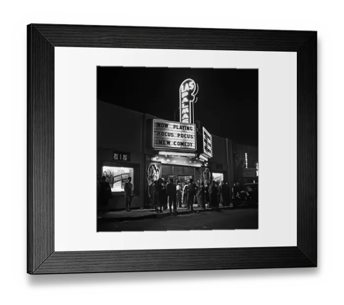 Framed Print : Los Angeles In The 1950's Framed Print : Los Angeles In The 1950's