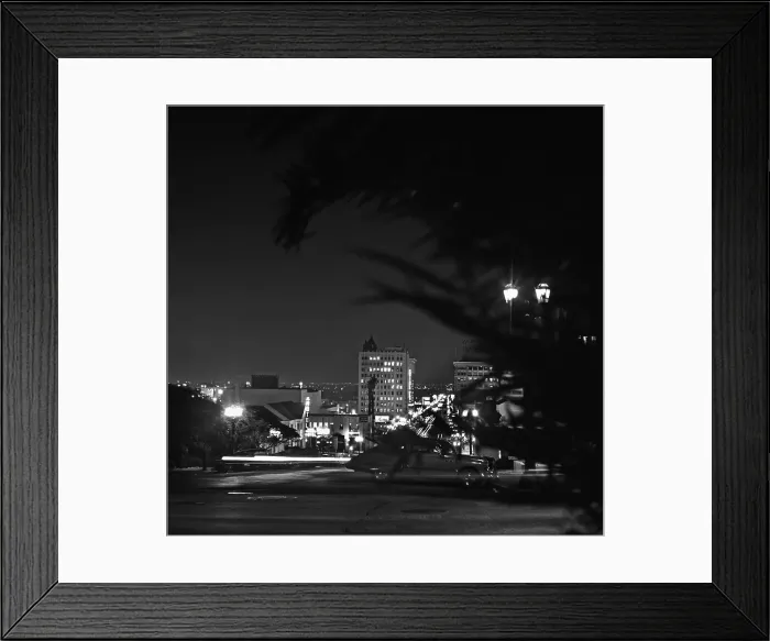 Framed Print : Los Angeles In The 1950's Framed Print : Los Angeles In The 1950's