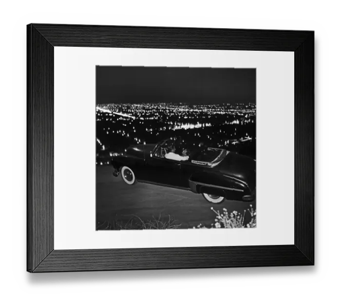Framed Print : Los Angeles In The 1950's Framed Print : Los Angeles In The 1950's
