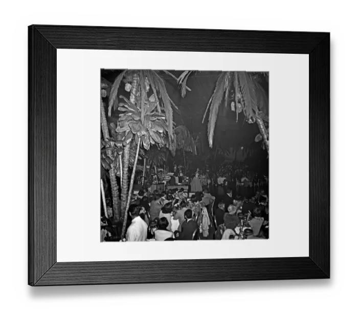 Framed Print : Cocoanut Grove Nightclub At The Ambassador Hotel Framed Print : Cocoanut Grove Nightclub At The Ambassador Hotel