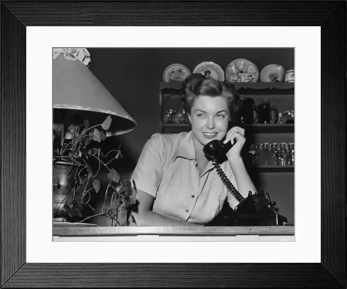 Framed Print : Esther Williams At Home Framed Print : Esther Williams At Home