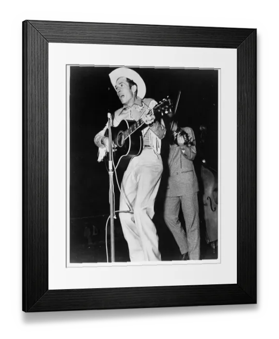 Framed Print : Hank Williams In Columbus Framed Print : Hank Williams In Columbus