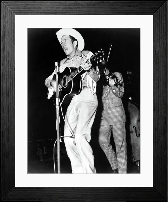 Framed Print : Hank Williams In Columbus Framed Print : Hank Williams In Columbus