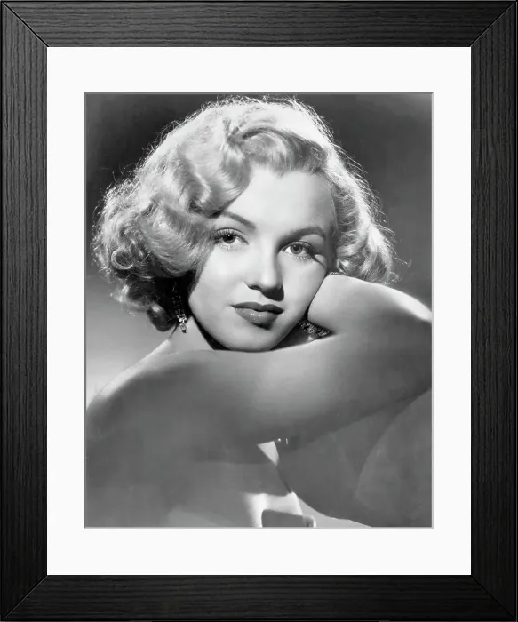 Framed Print : Marilyn Portrait Framed Print : Marilyn Portrait