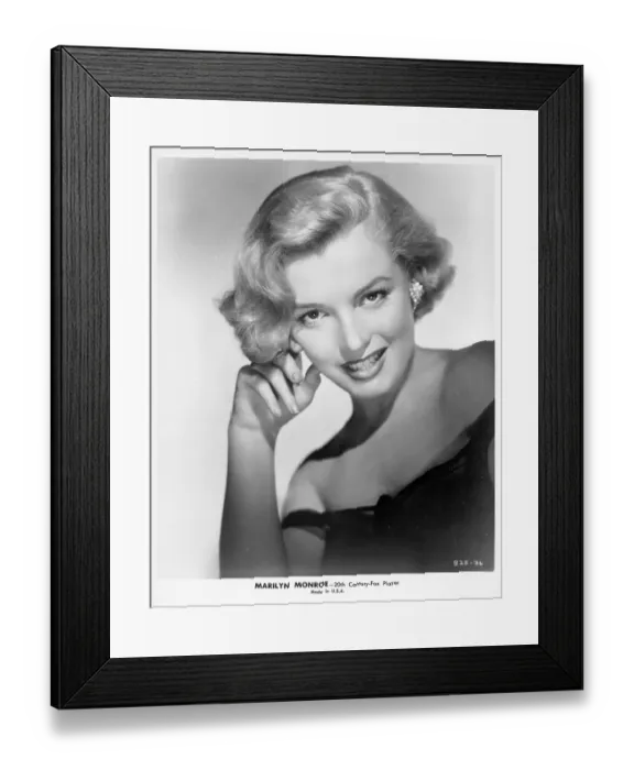 Framed Print : Marilyn Portrait Framed Print : Marilyn Portrait