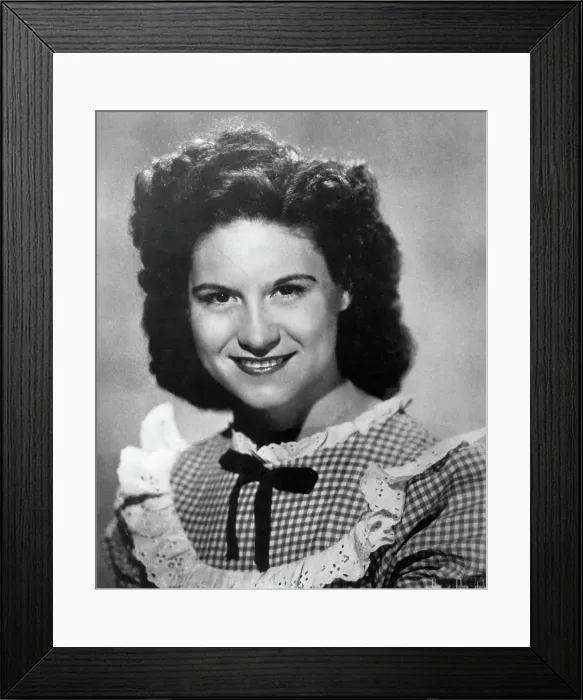 Framed Print : Kitty Wells Portrait Framed Print : Kitty Wells Portrait