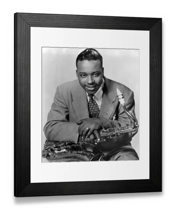 Framed Print : Gene Ammons Portrait Framed Print : Gene Ammons Portrait