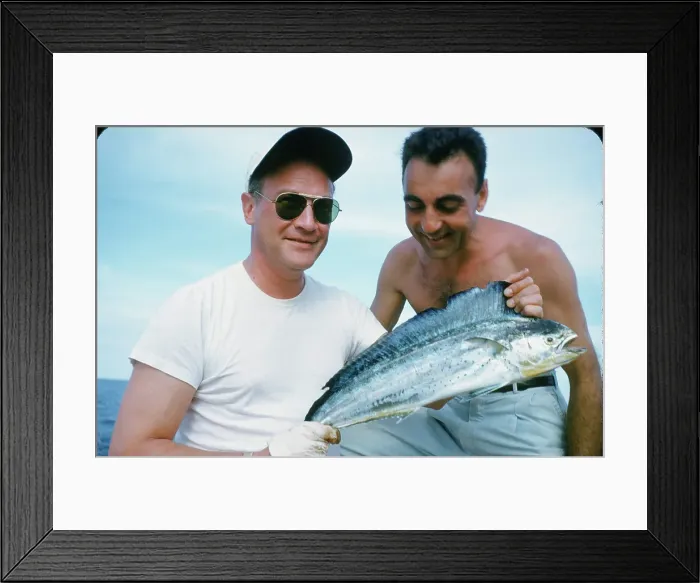 Framed Print : Deep Sea Fishing Framed Print : Deep Sea Fishing