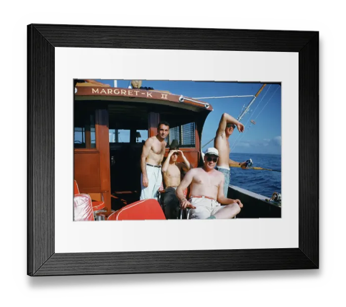 Framed Print : Deep Sea Fishing Framed Print : Deep Sea Fishing