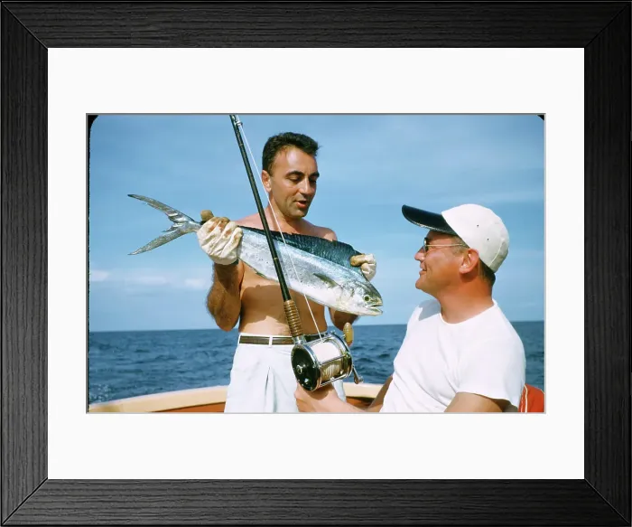 Framed Print : Deep Sea Fishing Framed Print : Deep Sea Fishing