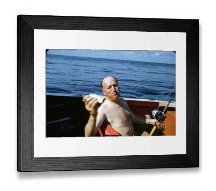 Framed Print : Deep Sea Fishing Framed Print : Deep Sea Fishing