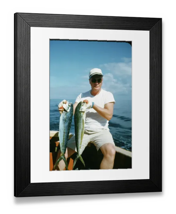 Framed Print : Deep Sea Fishing Framed Print : Deep Sea Fishing