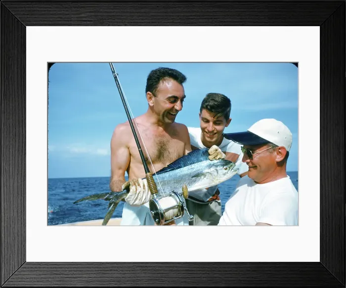 Framed Print : Deep Sea Fishing