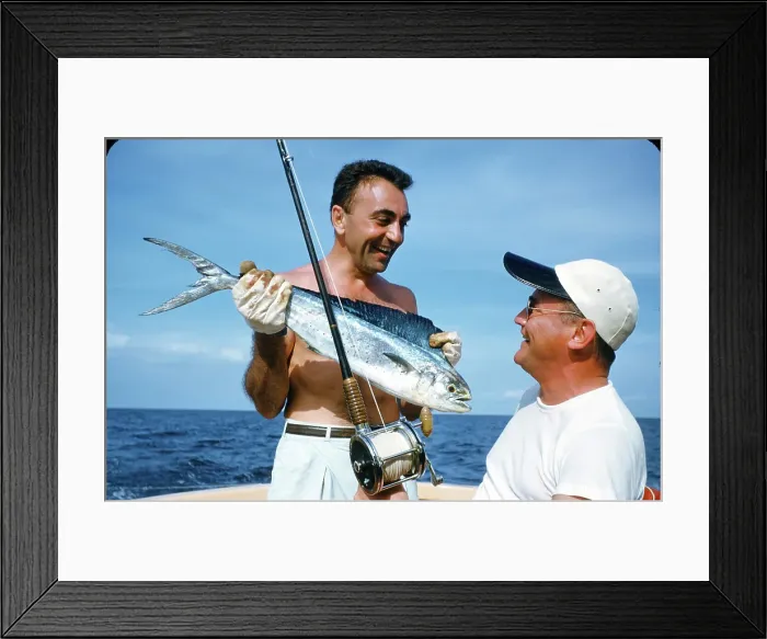 Framed Print : Deep Sea Fishing Framed Print : Deep Sea Fishing