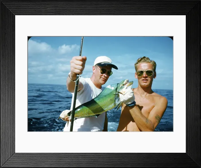 Framed Print : Deep Sea Fishing Framed Print : Deep Sea Fishing