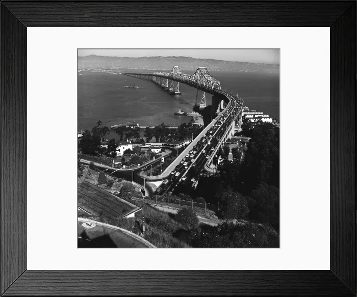 Framed Print : The San Francisco Bay Bridge Framed Print : The San Francisco Bay Bridge
