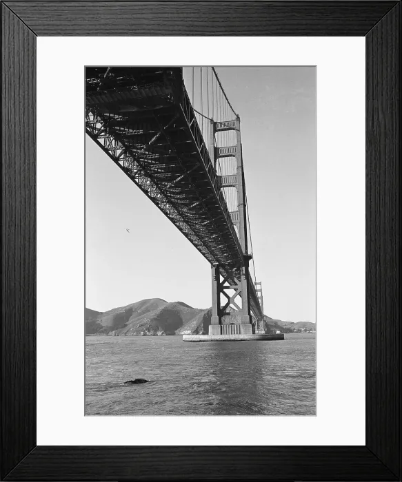 Framed Print : The Golden Gate Bridge