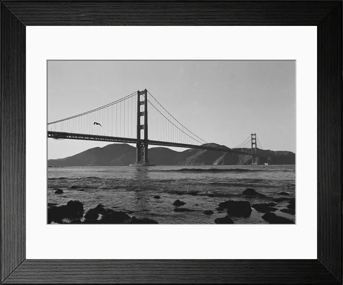 Framed Print : The Golden Gate Bridge Framed Print : The Golden Gate Bridge