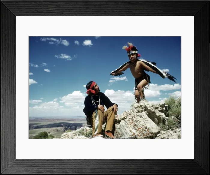 Framed Print : LEARNING THE EAGLE DANCE IN GRAND CANYON Framed Print : LEARNING THE EAGLE DANCE IN GRAND CANYON