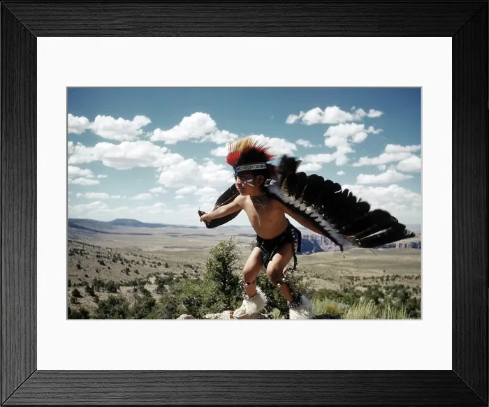 Framed Print : LEARNING THE EAGLE DANCE IN GRAND CANYON Framed Print : LEARNING THE EAGLE DANCE IN GRAND CANYON