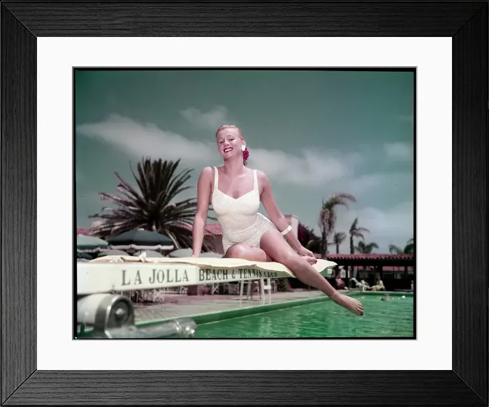 Framed Print : LA JOLLA BEACH AND TENNIS CLUB Framed Print : LA JOLLA BEACH AND TENNIS CLUB