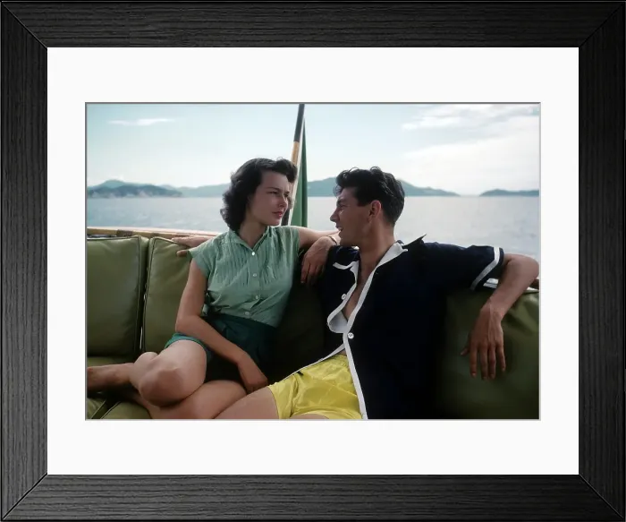 Framed Print : BOATING IN ACAPULCO Framed Print : BOATING IN ACAPULCO