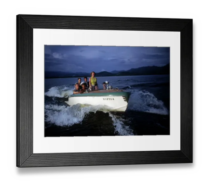 Framed Print : BOATING IN ACAPULCO Framed Print : BOATING IN ACAPULCO