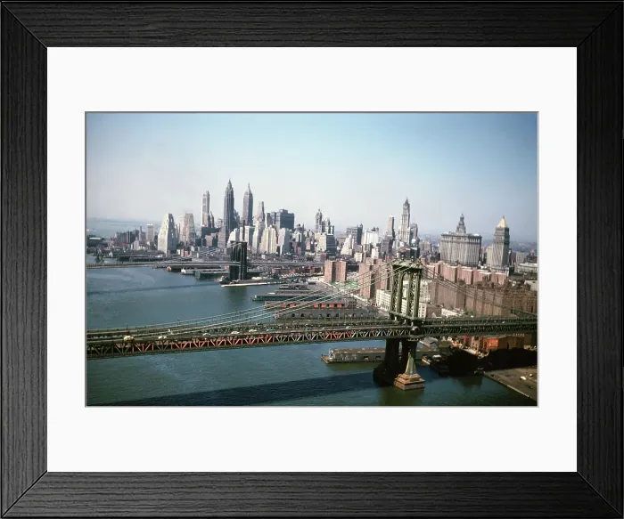 Framed Print : New York Buildings Framed Print : New York Buildings