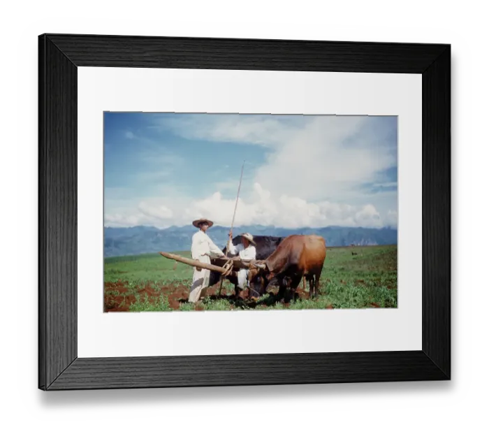 Framed Print : Farming in Mexico Framed Print : Farming in Mexico