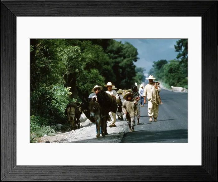 Framed Print : Farming in Mexico Framed Print : Farming in Mexico