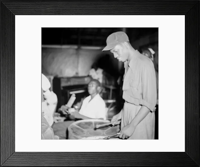 Framed Print : Trinidad Steel Drum Band Framed Print : Trinidad Steel Drum Band