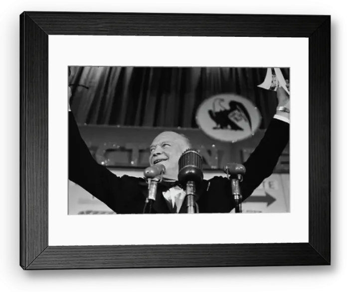 Framed Print : Election Night 1952 Framed Print : Election Night 1952