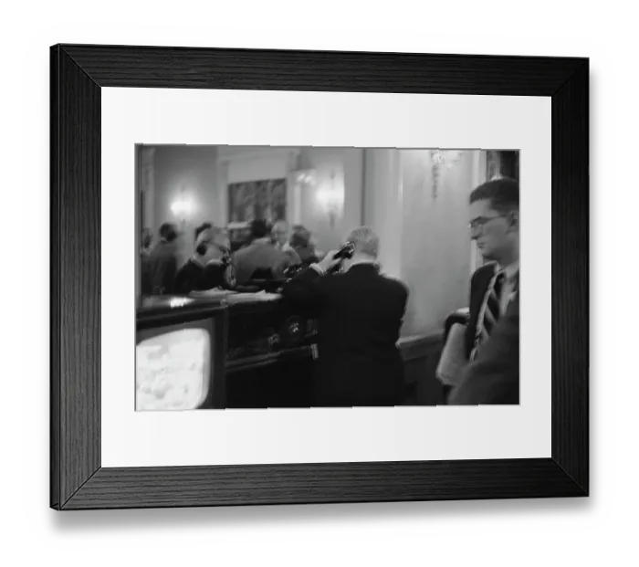 Framed Print : Election Night 1952 Framed Print : Election Night 1952