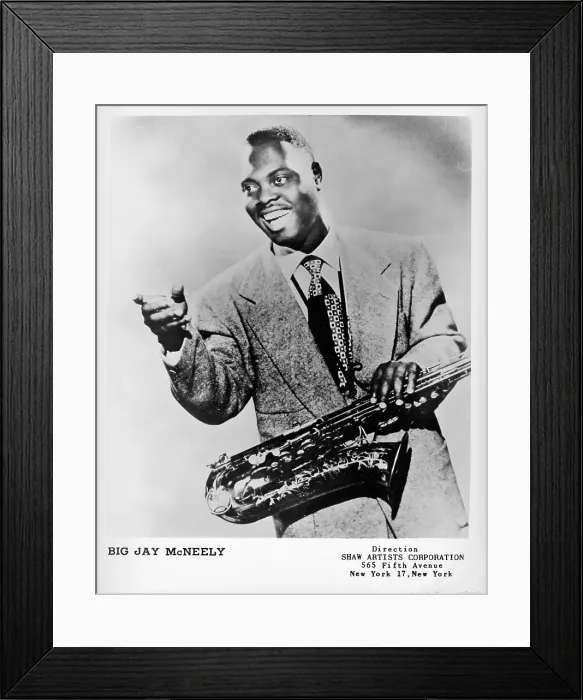 Framed Print : Big Jay McNeely Framed Print : Big Jay McNeely